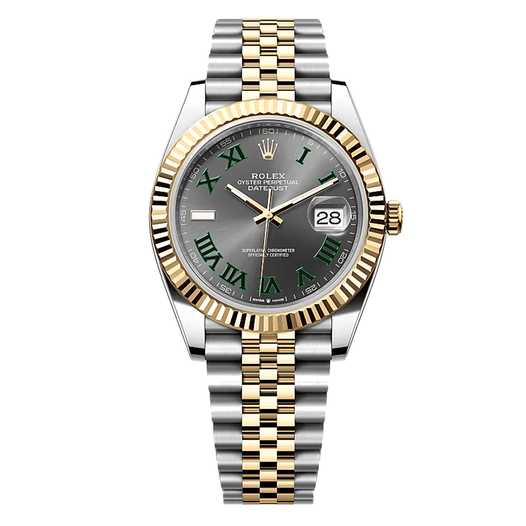 Rolex Datejust Two Tone Wimbledon